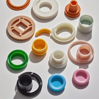 kopen Gecustomiseerde industriële siliconen onderdelen met superieure duurzaamheid en chemische weerstand online manufacture