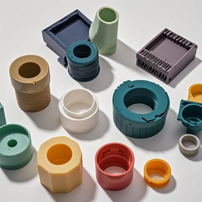 kopen ABS PP PA PA6 PA66 Aanbevolen wit en rood CNC-bewerkte plastic onderdelen CNC-plastic onderdelen online manufacture