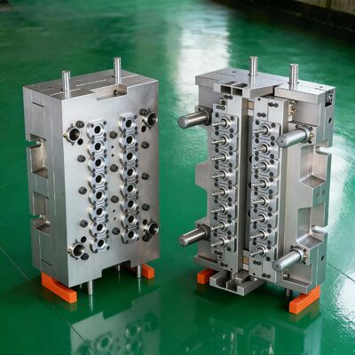 Buy 16 Cavity Customizable Plastic Injection Mold with Precision Engineered Hot Runner for PET Preforms online manufacture