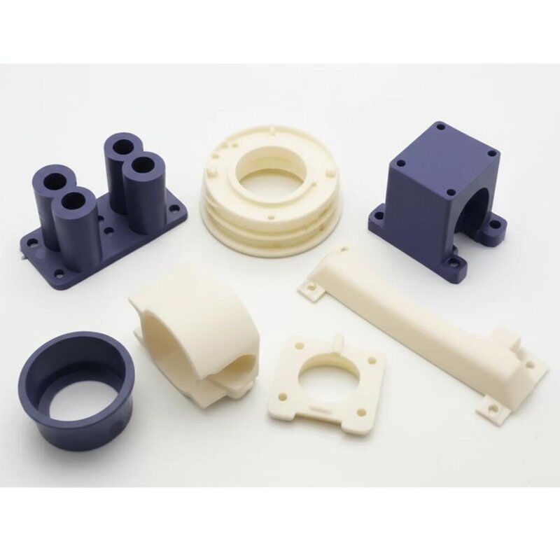 300k - 500K Shots PE Plastic Precision Mould Parts PE 0.01mm Annealing Plastic Molded Parts