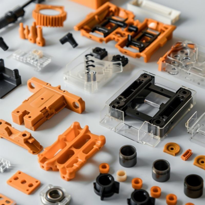 Peças de moldagem por injecção de protótipos personalizados ISO9001 Serviços de moldagem por injecção de cores personalizados
