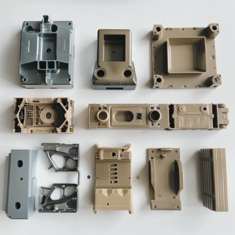 ABS Plastic Injection Molded Parts 60s Cycle Side Gatefor Recyclable Plastic Injection Parts