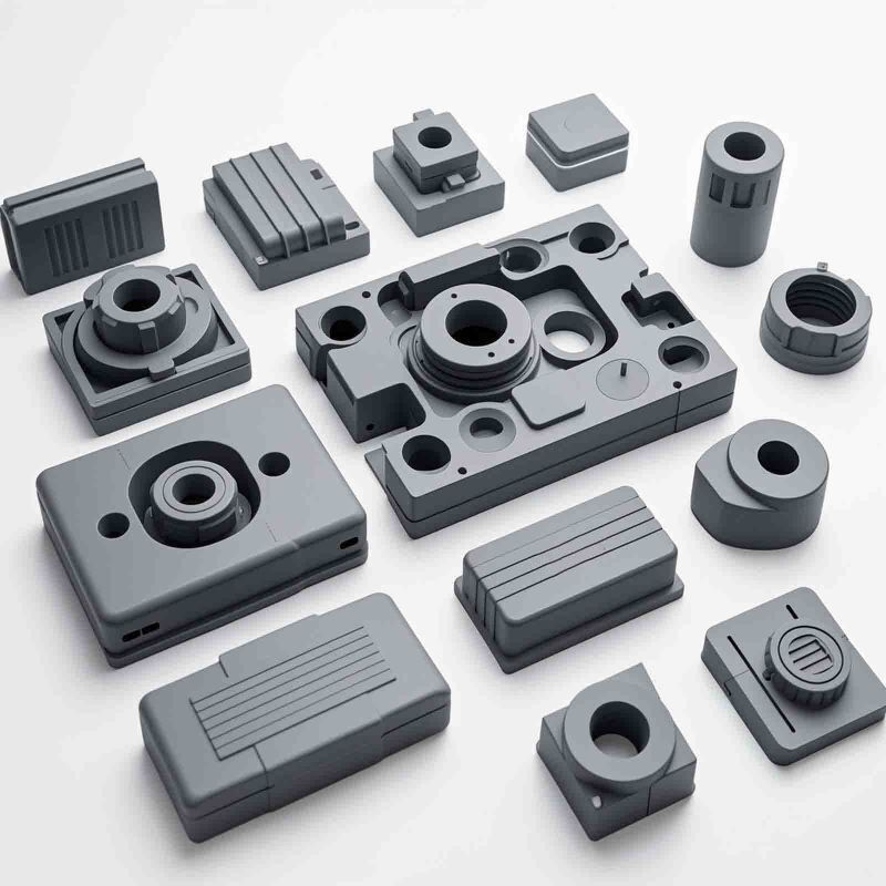 ABS Plastic Injection Molded Parts 60s Cycle Side Gatefor Recyclable Plastic Injection Parts