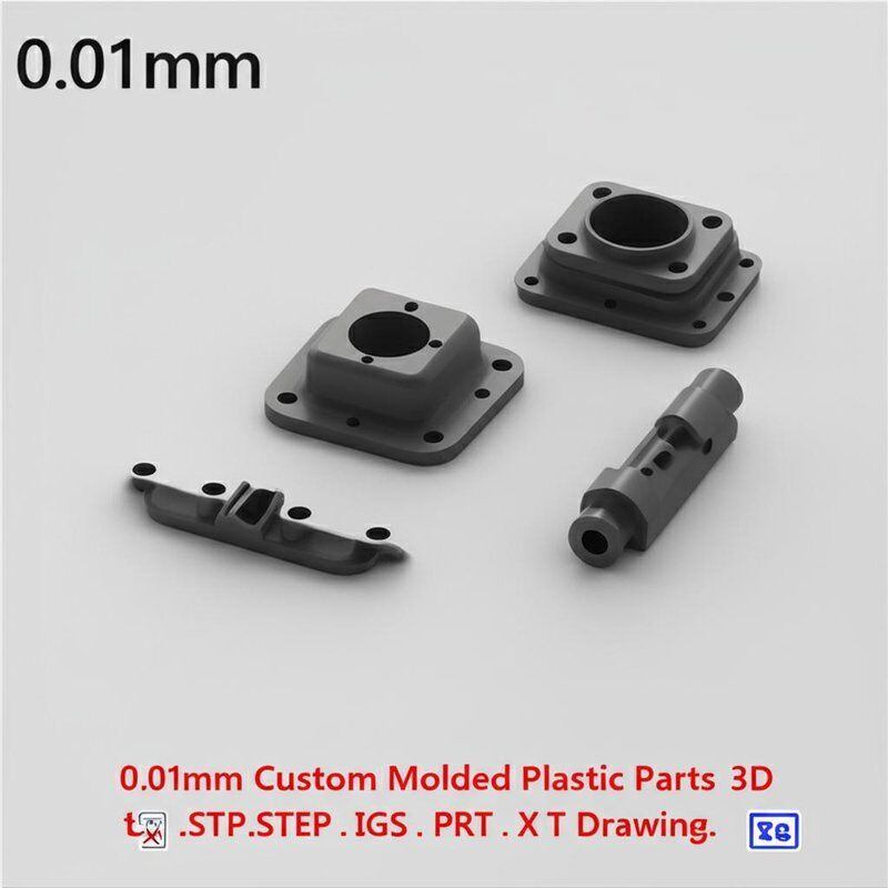0.01mm Precision Plastic Injection Molding 250000 - 300000 Shots Plastic Injection Products