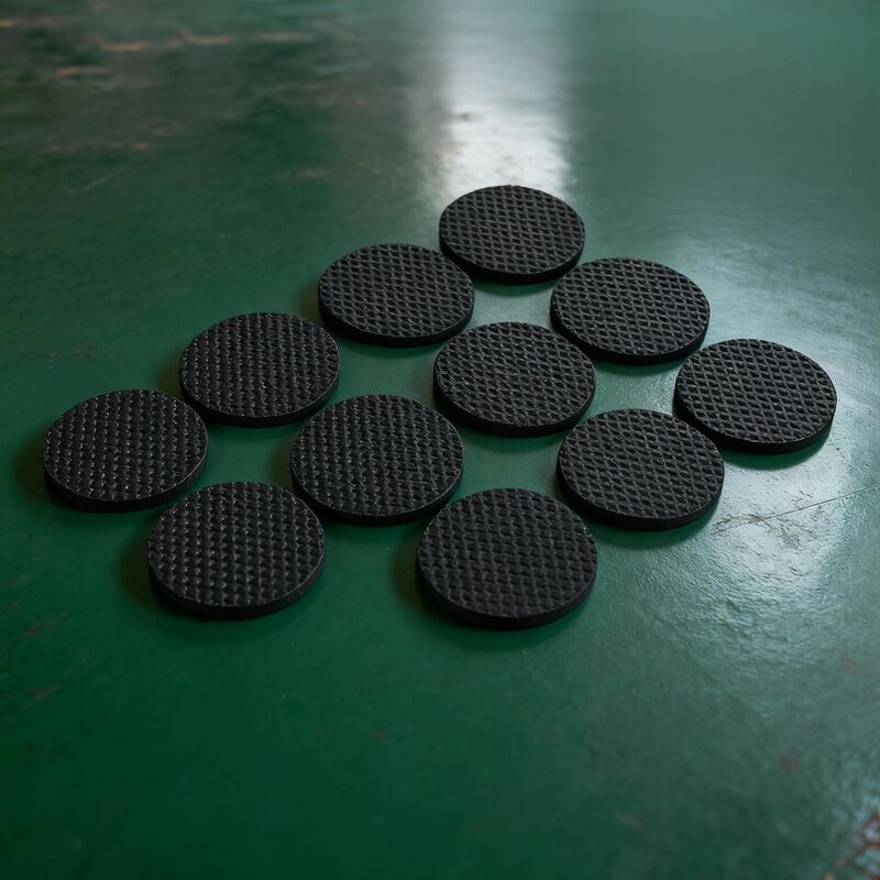 Self Adhesive Rubber Silicone Parts For Shock Absorber Customizable Size Silicone Moulding